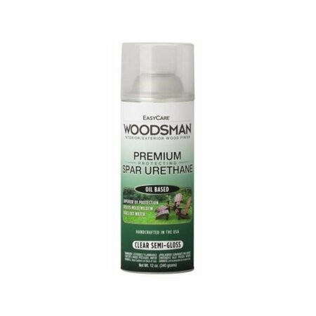 GOURMETGALLEY 12 oz Woodsman Indoor & Outdoor Spar Urethane Clear Semi-Gloss GO3852393